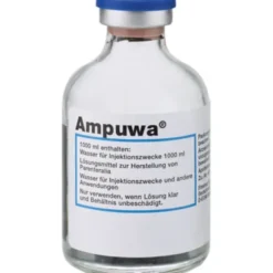 AMPUWA Glasflasche Injektions-/Infusionslösung 10X250 ml