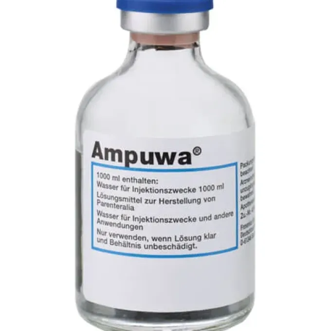 AMPUWA Glasflasche Injektions-/Infusionslösung 10X250 ml