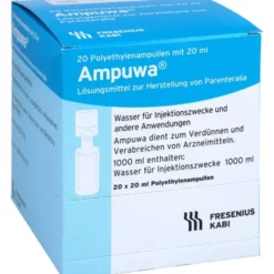 AMPUWA Plastikampullen Injektions-/Infusionslsg. 20X20 ml