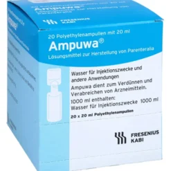 AMPUWA Plastikampullen Injektions-/Infusionslsg. 20X20 ml