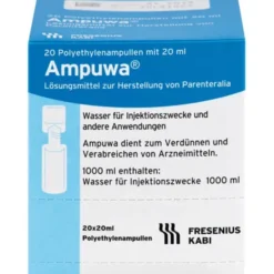 AMPUWA Plastikampullen Injektions-/Infusionslsg. 20X20 ml