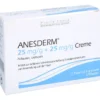 ANESDERM 25 mg/g + 25 mg/g Creme + 2 Pflaster 5 g