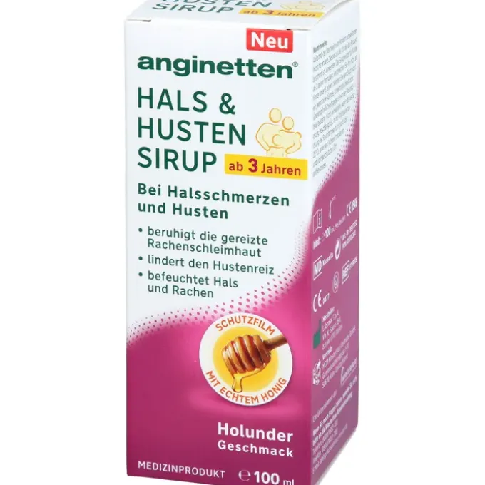 ANGINETTEN Hals & Husten Sirup 100 ml