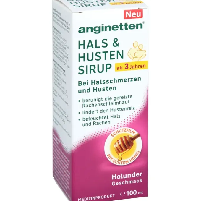 ANGINETTEN Hals & Husten Sirup 100 ml
