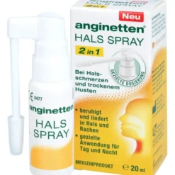 ANGINETTEN Halsspray 2in1 Erw. 20 ml