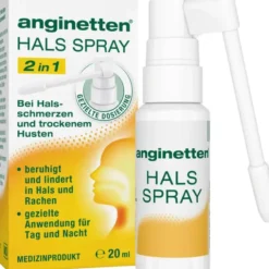 ANGINETTEN Halsspray 2in1 Erw. 20 ml