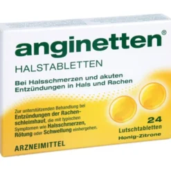 ANGINETTEN Halstabletten 24 St