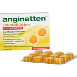 ANGINETTEN Halstabletten zuckerfrei 24 St