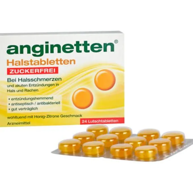 ANGINETTEN Halstabletten zuckerfrei 24 St