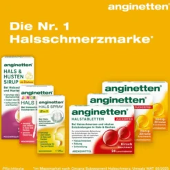 ANGINETTEN Halstabletten zuckerfrei 24 St