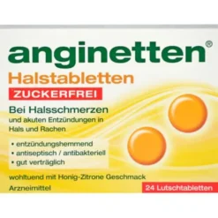 ANGINETTEN Halstabletten zuckerfrei 24 St