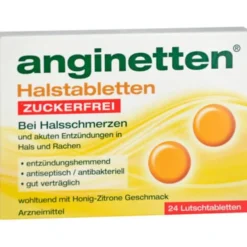 ANGINETTEN Halstabletten zuckerfrei 24 St