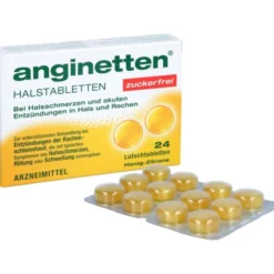 ANGINETTEN Halstabletten zuckerfrei 24 St