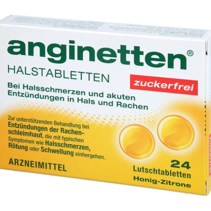 ANGINETTEN Halstabletten zuckerfrei 24 St