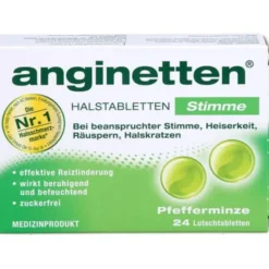 ANGINETTEN Stimme Lutschtabletten 24 St