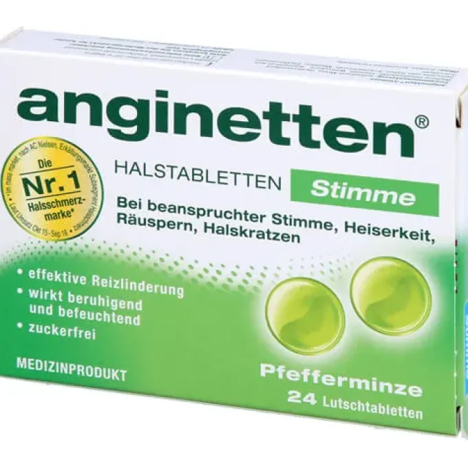 ANGINETTEN Stimme Lutschtabletten 24 St