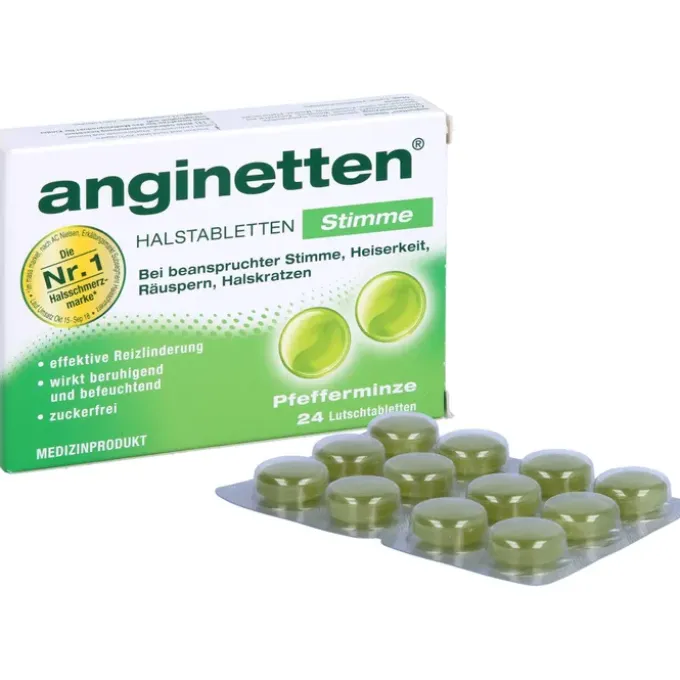 ANGINETTEN Stimme Lutschtabletten 24 St