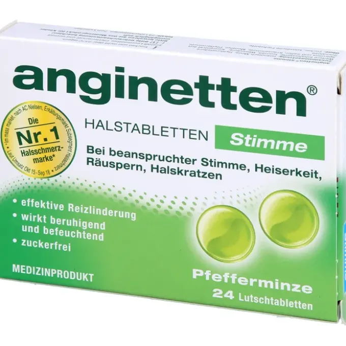 ANGINETTEN Stimme Lutschtabletten 24 St