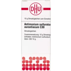 ANTIMONIUM SULFURATUM aurantiacum C 30 Globuli 10 g