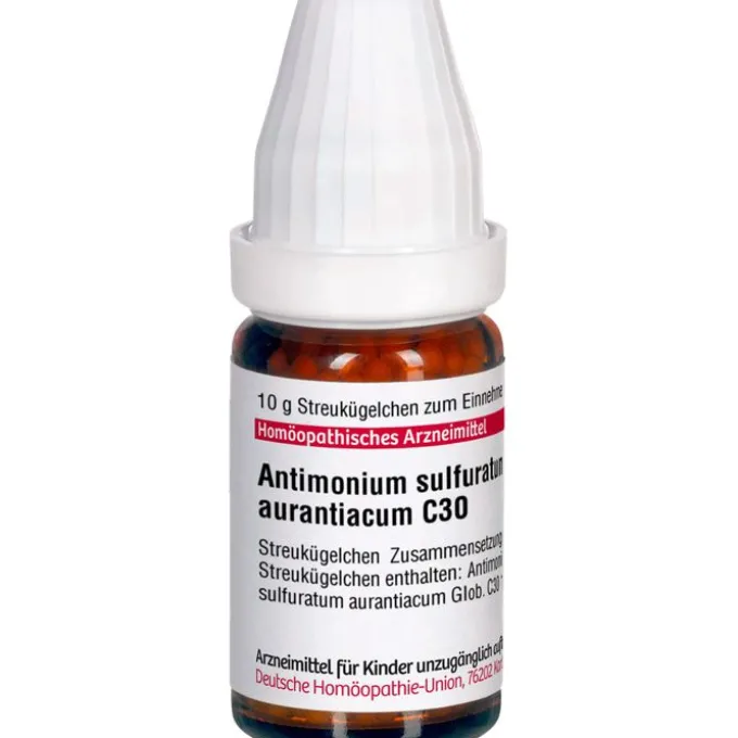 ANTIMONIUM SULFURATUM aurantiacum C 30 Globuli 10 g