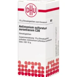 ANTIMONIUM SULFURATUM aurantiacum C 30 Globuli 10 g