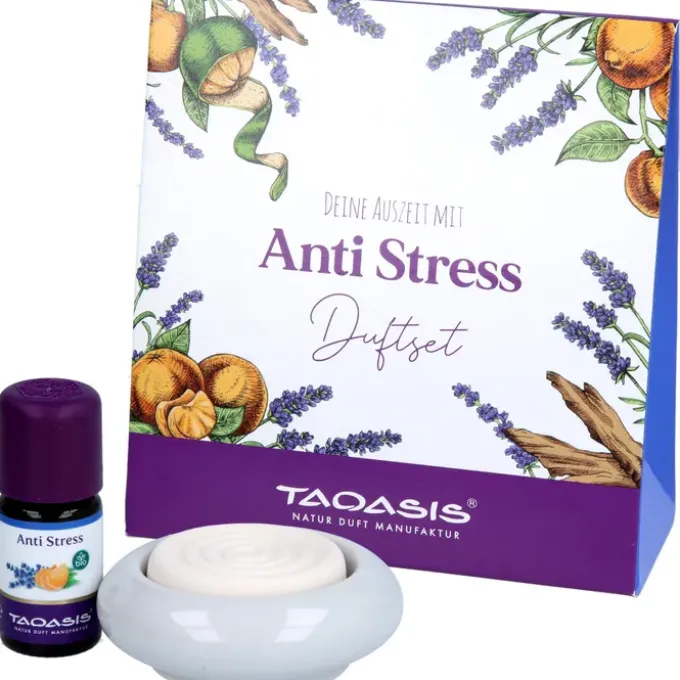 ANTI-STRESS Duftset Öl 5 ml & Duftstein 1 Stück