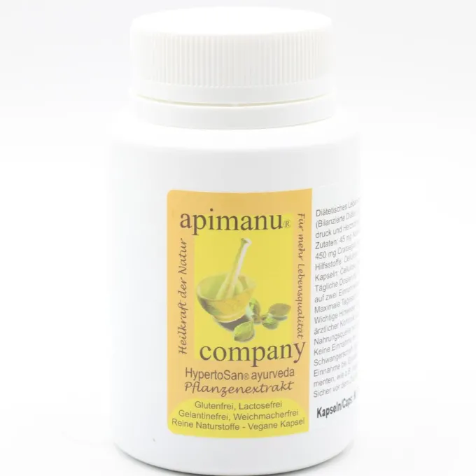 APIMANU HypertoSan Ayurveda Kapseln 90 Stück