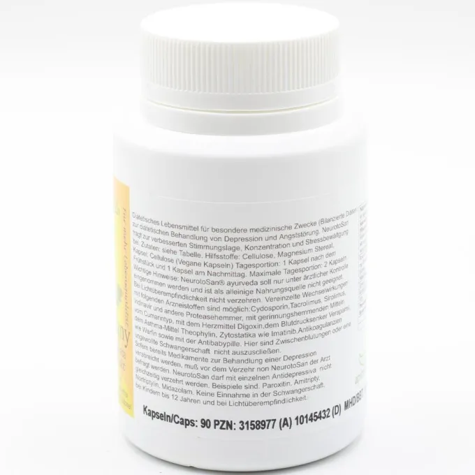APIMANU neurotoSan Ayurveda Kapseln 90 Stück