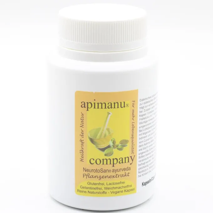 APIMANU neurotoSan Ayurveda Kapseln 90 Stück