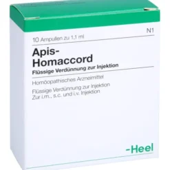 APIS HOMACCORD Ampullen 10 St