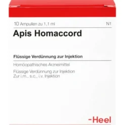 APIS HOMACCORD Ampullen 10 St