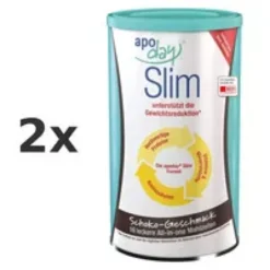 APODAY Schoko Slim Pulver Dose Set 2x450g