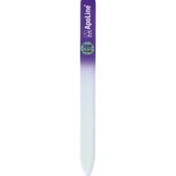 APOLINE Nagelfeile Glas 14 cm lila 1 St