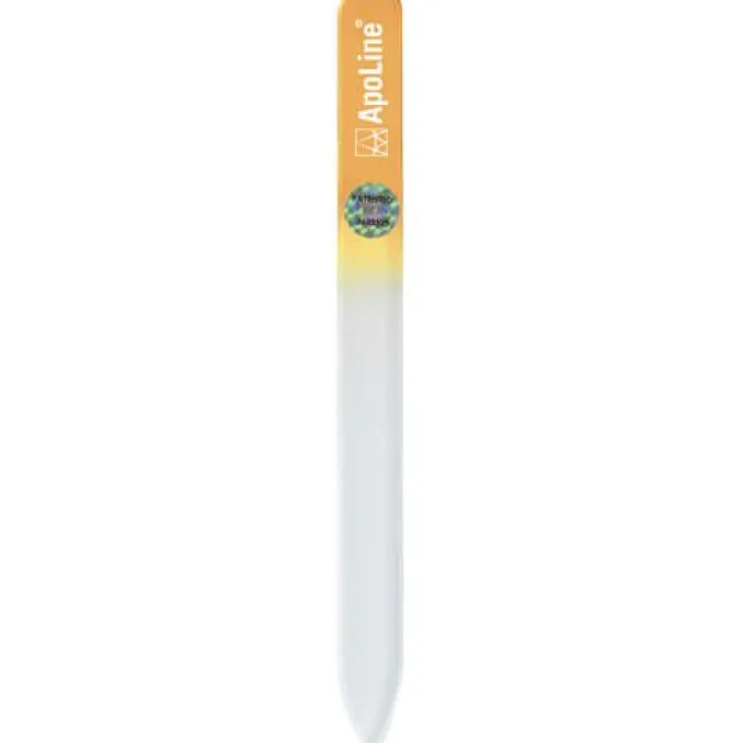 APOLINE Nagelfeile Glas 14 cm orange 1 St