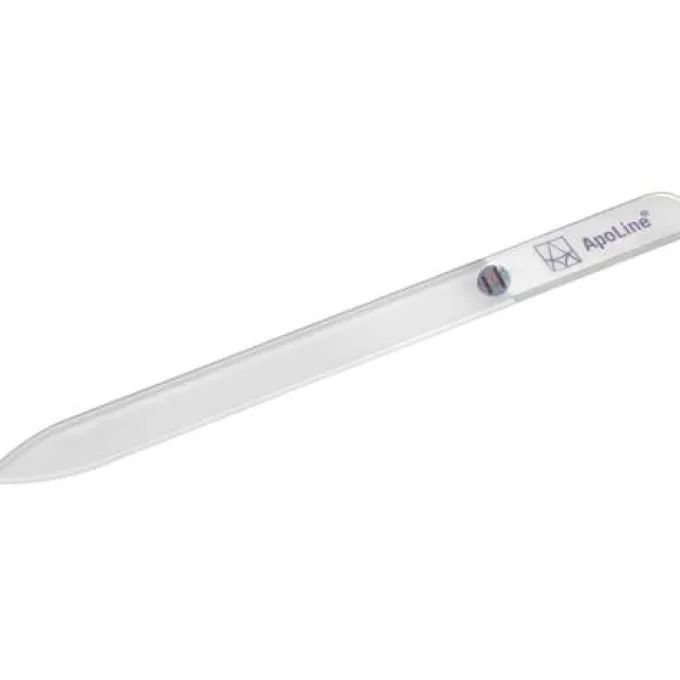 APOLINE Nagelfeile Glas 14 cm transparent 1 St