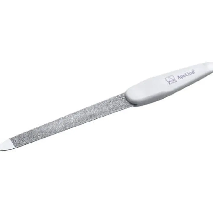 APOLINE Nagelfeile Saphir 13 cm verchromt 1 St