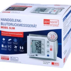 APONORM Blutdruckmessgerät Mobil Slim Handgelenk 1 St