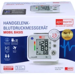 APONORM Blutdruckmessgerät Mobil Basis Handgelenk 1 St