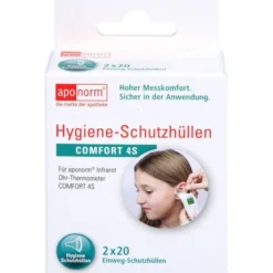 APONORM Fieberthermometer Ohr Comfort Schutzhüllen 40 St