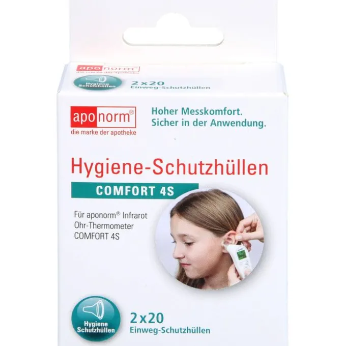 APONORM Fieberthermometer Ohr Comfort Schutzhüllen 40 St
