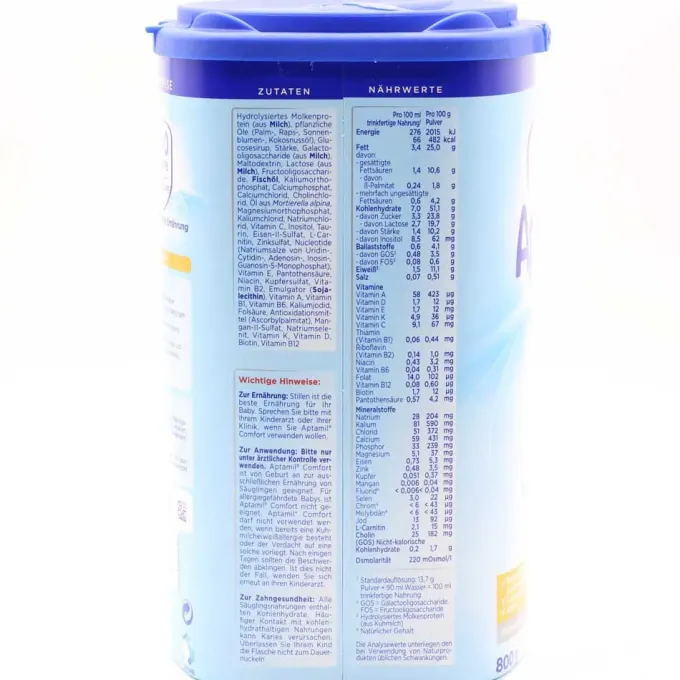 APTAMIL COMFORT Pulver 800 g