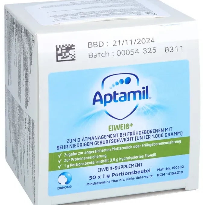 APTAMIL Eiweiss+ Pulver 50 Stück