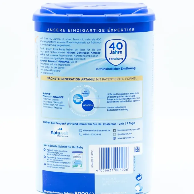 APTAMIL 1 EP Pulver 800 g