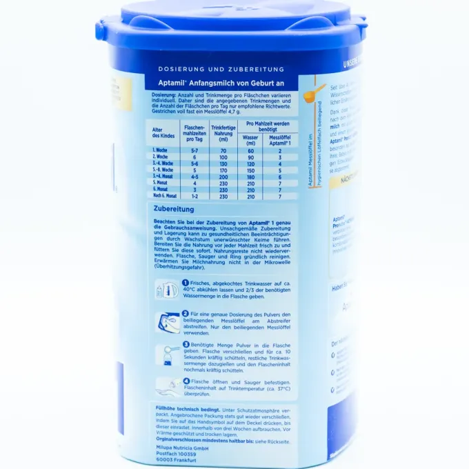 APTAMIL 1 EP Pulver 800 g