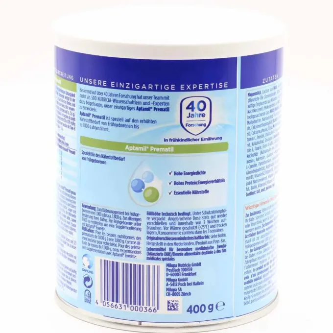 APTAMIL Prematil Pulver 400 g
