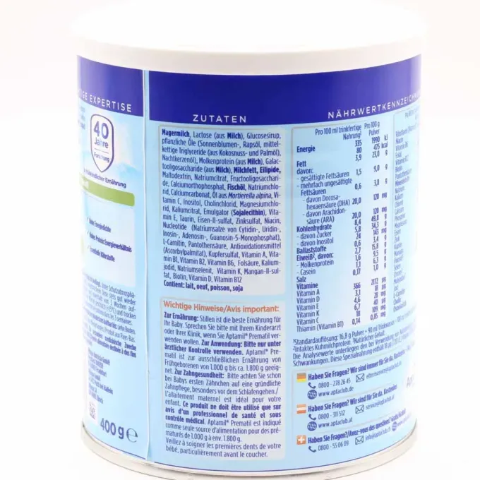 APTAMIL Prematil Pulver 400 g