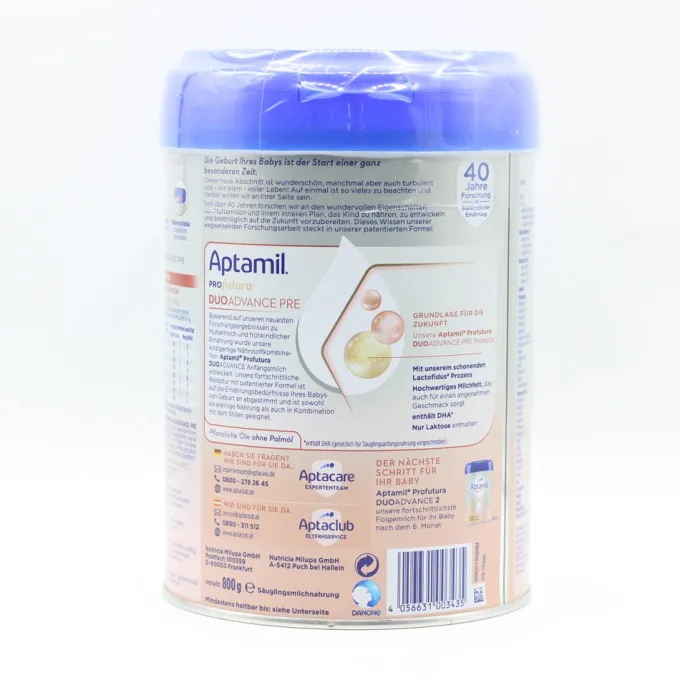 APTAMIL Profutura Duo Advance Pre ab Geburt 800 g