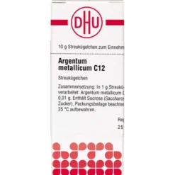 ARGENTUM METALLICUM C 12 Globuli 10 g