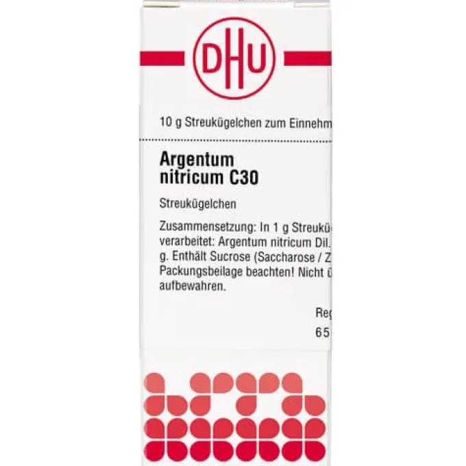 ARGENTUM NITRICUM C 30 Globuli 10 g