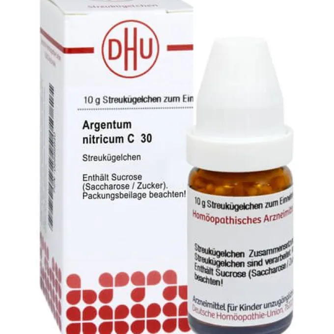 ARGENTUM NITRICUM C 30 Globuli 10 g